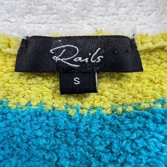 Rails Geneva Mixed Stripe Oversized Cardigan Sweater Size Small - Picture 5 of 9